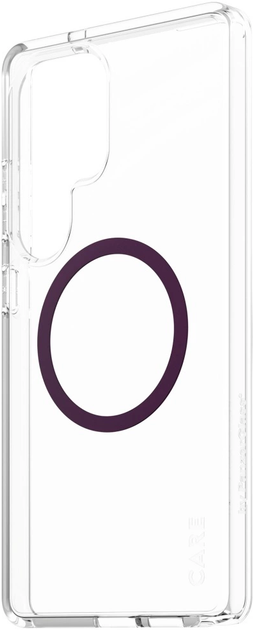 Etui PanzerGlass Flagship Urban Combat QI do Samsung Galaxy S25 Ultra Transparent-Purple (5715685016998) - obraz 2