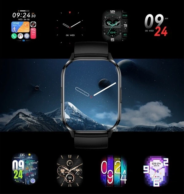 Смарт-годинник LEMFO HK21 Silver AMOLED екран. - зображення 6