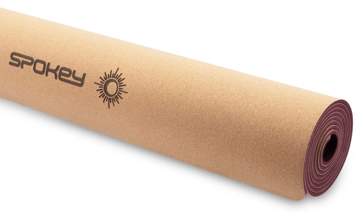 Mata korkowa do jogi Spokey SAVASANA (5905339430656) - obraz 5