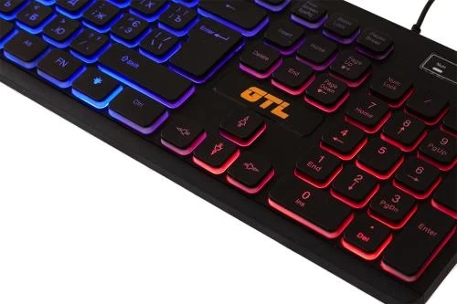 Клавиатура GTL KB7269-5-1 Gaming Black, USB, RGB подсветка - Фото 8 Клавиатура GTL KB7269-5-1 Gaming Black, USB, RGB подсветка - изображение 8
