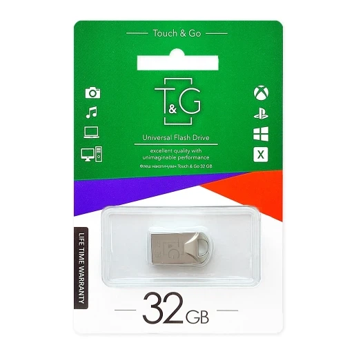 Флеш накопитель USB 32Gb T&G Metal TG106, Silver, USB 2.0 (TG106-32G) - Фото 4 Флеш накопитель USB 32Gb T&G Metal TG106, Silver, USB 2.0 (TG106-32G) - изображение 4