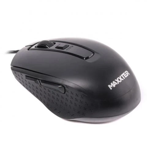 Миша Maxxter Mc-335 оптична, USB, Black - зображення 7