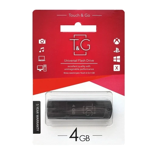 Флеш накопитель USB 4Gb T&G Classic TG011, Black, USB 2.0 (TG011-4GBBK) - Фото 5 Флеш накопитель USB 4Gb T&G Classic TG011, Black, USB 2.0 (TG011-4GBBK) - изображение 5