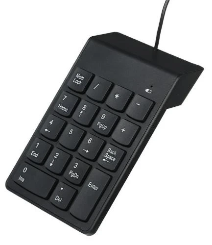 Клавиатура Gembird KPD-U-03 цифровая клавиатура, USB, Black - изображение 5