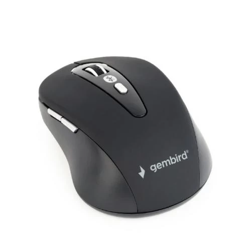 Миша Gembird MUSWB-6B-01 бездротова, Black, Bluetooth, dpi:1600, USB, AAAx2 шт - зображення 4