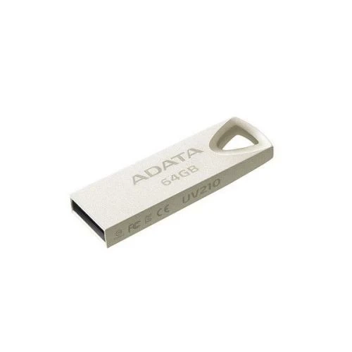 Флеш накопитель USB 64Gb ADATA UV210, Silver, USB 2.0 (AUV210-64G-RGD) - изображение 5