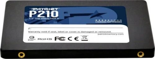 Твердотельный накопитель SSD 512Gb, Patriot P210, SATA3, 2.5" (P210S512G25) - изображение 6