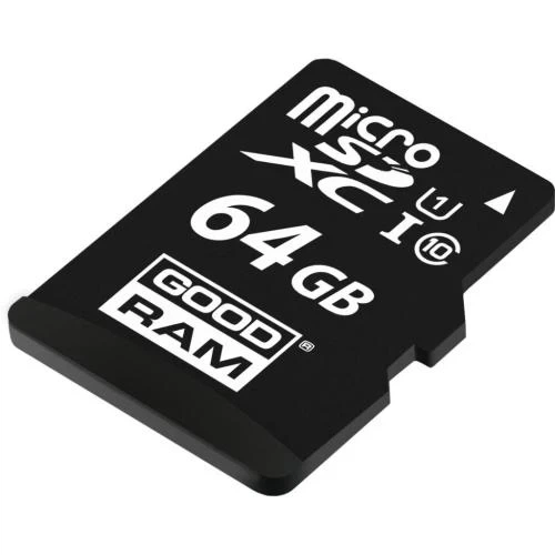Карта памяти microSDXC, 64Gb, Goodram M1AA, SD адаптер (M1AA-0640R12) - Фото 5 Карта памяти microSDXC, 64Gb, Goodram M1AA, SD адаптер (M1AA-0640R12) - изображение 5