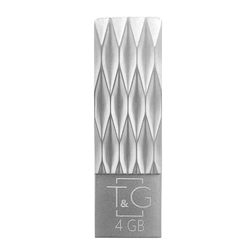 Флеш накопичувач USB 4Gb T&G Metal TG103, Silver, USB 2.0 (TG103-4G) - Фото 3 Флеш накопичувач USB 4Gb T&G Metal TG103, Silver, USB 2.0 (TG103-4G) - зображення 3