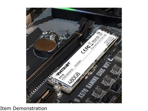 Твердотельный накопитель SSD 480Gb, Patriot P310, PCI-E 3.0 x4, M.2 (P310P480GM28) - изображение 8