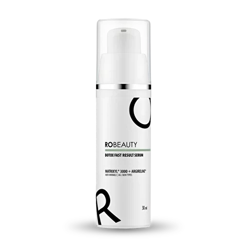 Сироватка для обличчя BOTOX FAST RESULT SERUM ROBEAUTY інноваційний замінник ботоксу - ARGIRELINE® 30 мл - Фото 1 Сироватка для обличчя BOTOX FAST RESULT SERUM ROBEAUTY інноваційний замінник ботоксу - ARGIRELINE® 30 мл - зображення 1