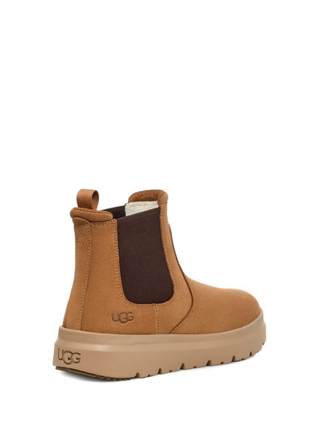 Чоловічі уггі Чоботи Зимові Замшеві Челсі Коричневі UGG Men's Burleigh Chelsea Fashion Boots Chestnut (43, коричневий) - Фото 4 Чоловічі уггі Чоботи Зимові Замшеві Челсі Коричневі UGG Men's Burleigh Chelsea Fashion Boots Chestnut (43, коричневий) - изображение 4