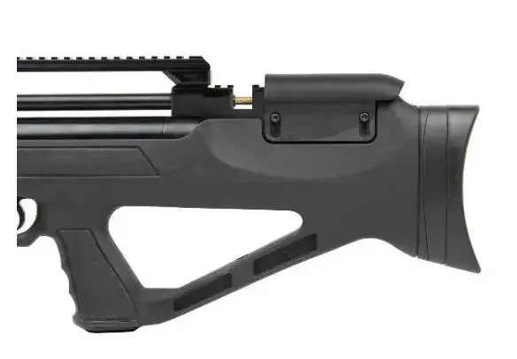Пневматична гвинтівка PCP Hatsan FlashPup-S Set (4.5мм, 30 Дж, з насосом Hatsan та прицілом 4x32) - зображення 3