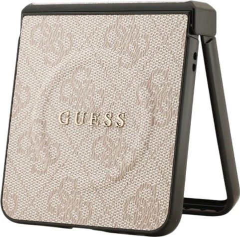 Панель Guess 4G Classic MagSafe для Samsung Galaxy Flip 7 Pink Sand (GUHMZF7P4MSEGCP) - зображення 5