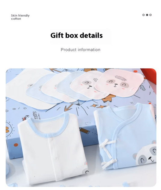 Подарунковий набір комплект одягу Maxi Pack (18 одиниць) Синій новонародженому на виписку - Фото 7 Подарунковий набір комплект одягу Maxi Pack (18 одиниць) Синій новонародженому на виписку - зображення 7