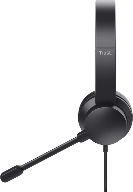 Słuchawki Trust HS-201 USB PC Headset Black (8713439253733) - obraz 5