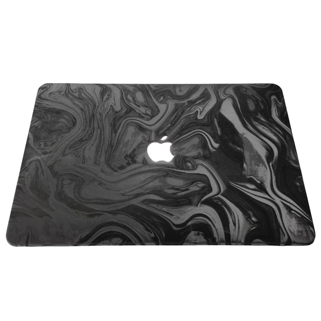 Чехол HardShell Waves Pattern для Macbook Pro 14.2 M1/M2/M3/M4 Black - изображение 3