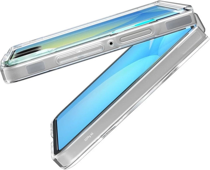 Панель Spigen AirSkin Mag MagSafe Case для Samsung Galaxy Z Flip7 Clear-White (ACS09556) - зображення 5