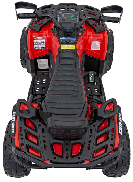 Електромобіль квадроцикл для дітей Quad Can Am Outlander ATV з пультом дистанційного керування Червоний (5903864982688) - зображення 6