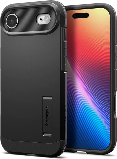 Панель Spigen Tough Armor "T" MagSafe case для Apple iPhone 17 Air Black (ACS10324) - зображення 2