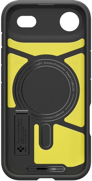 Панель Spigen Tough Armor "T" MagSafe case для Apple iPhone 17 Air Black (ACS10324) - зображення 4