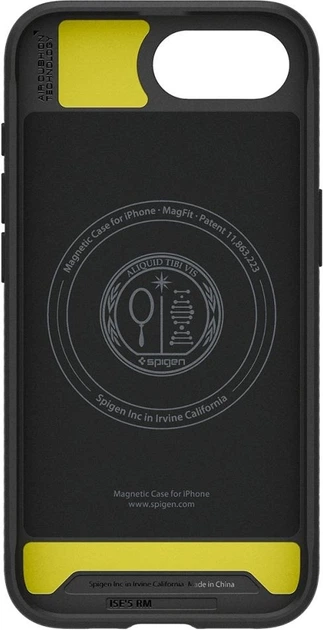 Панель Spigen Rugged Armor MagSafe case для Apple iPhone 16e Black (ACS09152) - зображення 3