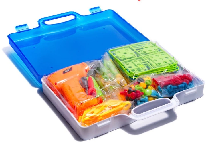 Дитячий набір інструментів KIK Creative Mosaic 4в1 237 ел. (5903039705234) - зображення 2