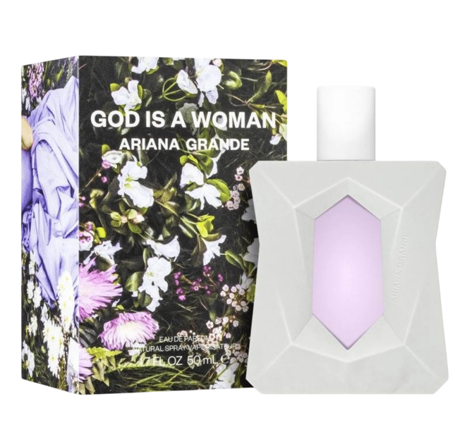 Парфюмированная вода для женщин Ariana Grande God Is A Woman 50 мл - Фото 1 Парфюмированная вода для женщин Ariana Grande God Is A Woman 50 мл - изображение 1