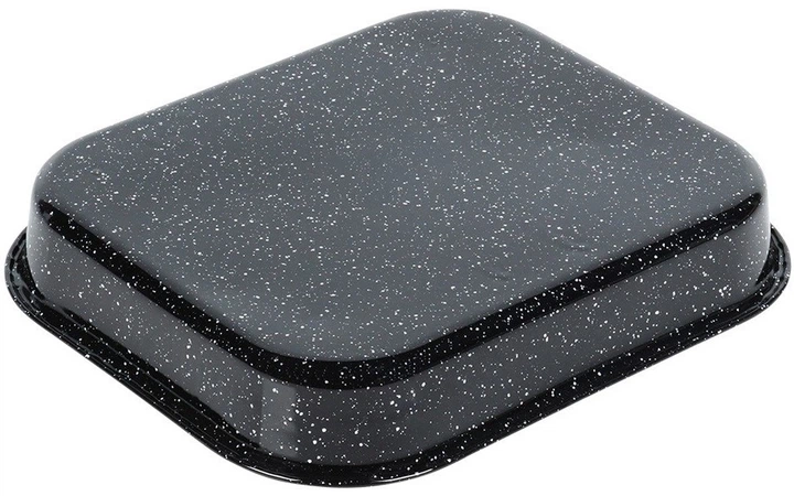 Brytfanna do piekarnika Orion Grande granitowa prostokątna 3 l 29.5x26x4.5 cm (8592381144432) - obraz 3