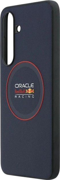Etui plecki Red Bull Meshed Red Ring MagSafe do Samsung Galaxy S25 FE Navy Blue (RBHMS25FE24PUILVR) - obraz 6