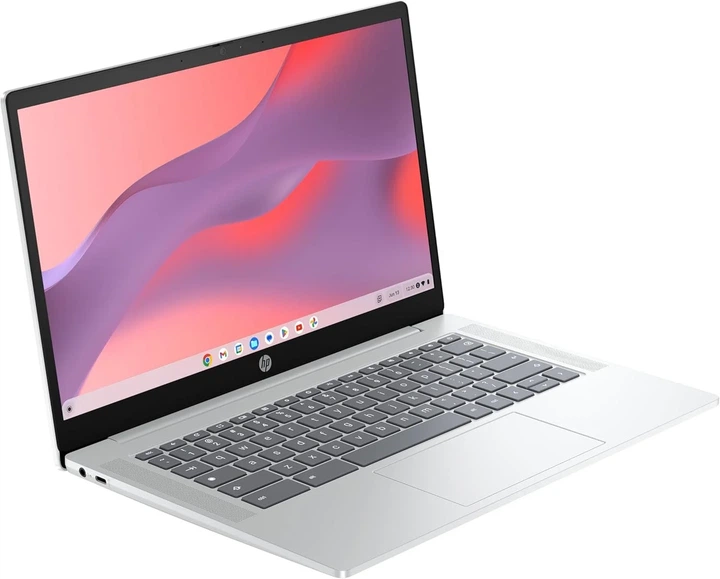 Ноутбук 14" HP Chromebook 14a-nf0002sf Intel N100 RAM 4GB SSD 128GB 11год батарея Chrome OS (UKR) - Фото 2 Ноутбук 14" HP Chromebook 14a-nf0002sf Intel N100 RAM 4GB SSD 128GB 11год батарея Chrome OS (UKR) - зображення 2