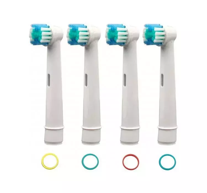Насадки для зубной щетки Oral-B SB-17A 4 шт (2447314805) - Фото 3 Насадки для зубной щетки Oral-B SB-17A 4 шт (2447314805) - изображение 3