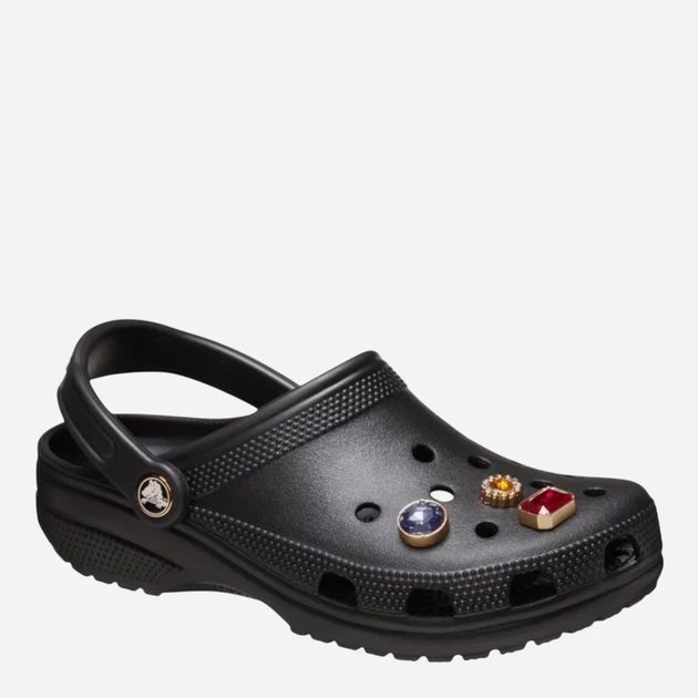 Чоловічі крокси Crocs Jewel Clog 210733-001 39-40 (M7/W9) 25 см Чорні (196265870172) - зображення 5