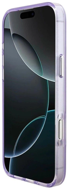 Etui Karl Lagerfeld IML Aquarelle Karl & Choupette & Logo MagSafe do Apple iPhone 17 Pro Max Purple (3666339531522) - obraz 7