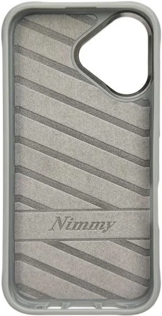 Панель Nimmy Glasses Cool Cat для Apple iPhone 16 Grey (6971080319365) - зображення 4