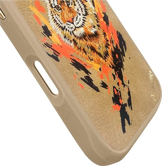 Панель Nimmy Tiger MagSafe для Apple iPhone 16 Pro Max Light Brown (6971080310034) - зображення 7
