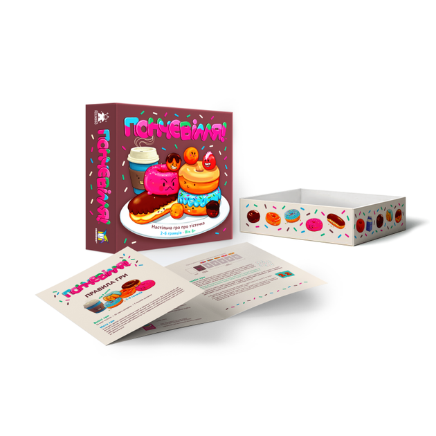 Настільна гра Feelindigo Пончевілля (Go Nuts for Donuts) (укр) ( FI21038 ) - зображення 2