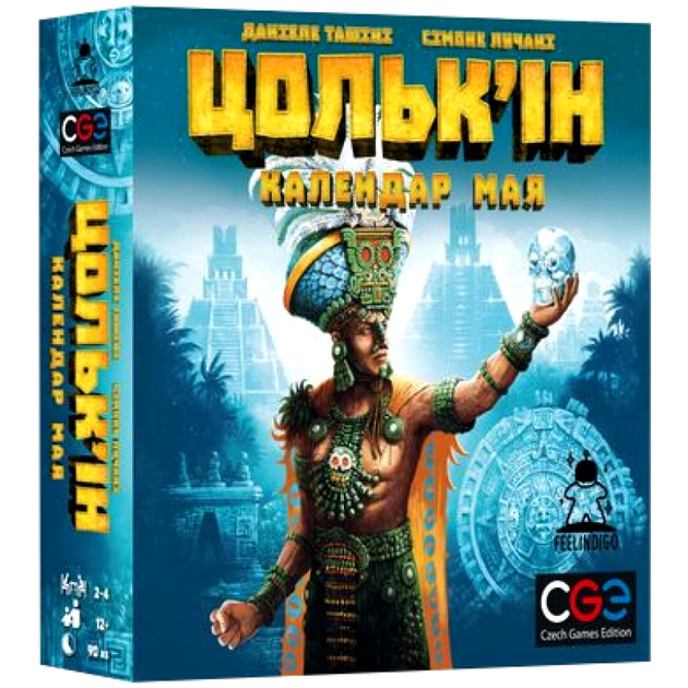 Настільна гра Feelindigo Цольк'ін: Календар Мая (Tzolk'in: The Mayan Calendar) (укр) ( FI23053 ) - изображение 2
