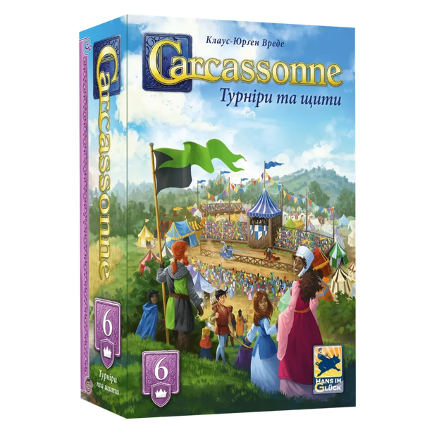 Настільна гра Feelindigo Каркасон: Турніри Та Щити (Carcassonne: Jousts And Crests) (доповнення) (укр) ( FI25071 ) - зображення 2