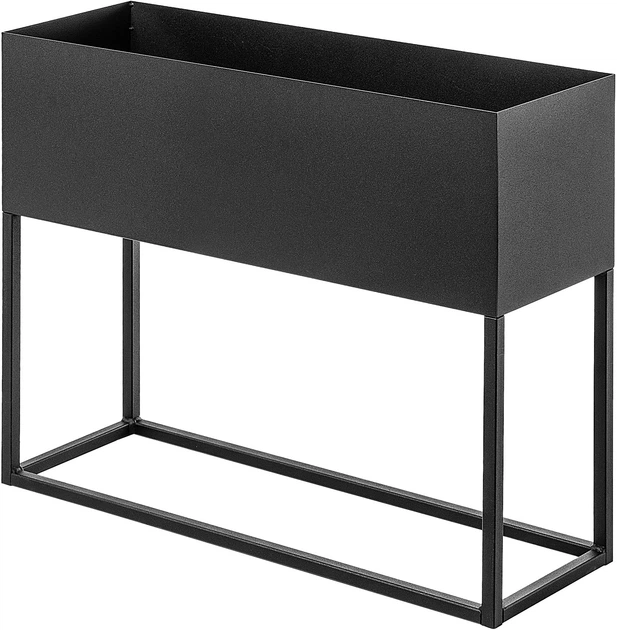 Квітник з горщиком Kadax 60x50 см Чорний (K10700) - зображення 5