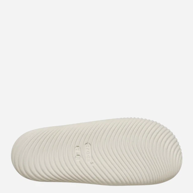 Жіночі шльопанці Crocs Mellow Tide Recovery Slide 210333-160 38-39 (M6/W8) 24 см Бежеві (196265774265) - зображення 7