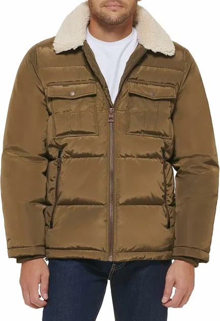 Мужская куртка Guess XXL, хаки - Фото 1 Мужская куртка Guess XXL, хаки - изображение 1
