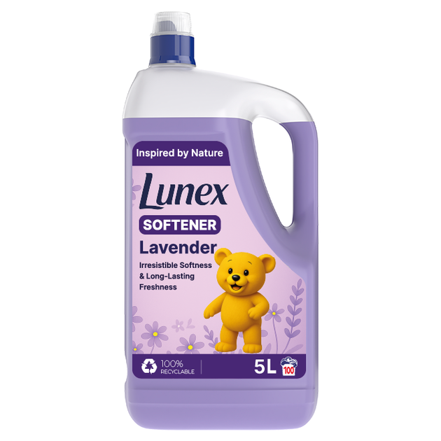 Кондиціонер для білизни Lunex Lavender 5 л - Фото 1 Кондиціонер для білизни Lunex Lavender 5 л - зображення 1