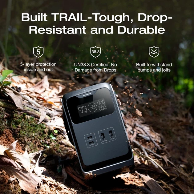 Зарядная станция EcoFlow TRAIL 200 DC 60000 mAh 192Wh LiFePO4