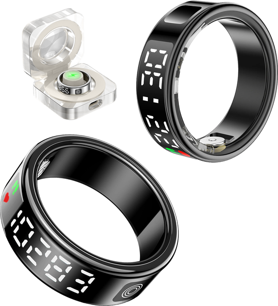 Смарт-кольцо INSPIRE HSR08 Размер 10 Black (HSR08-10-black) - изображение 2