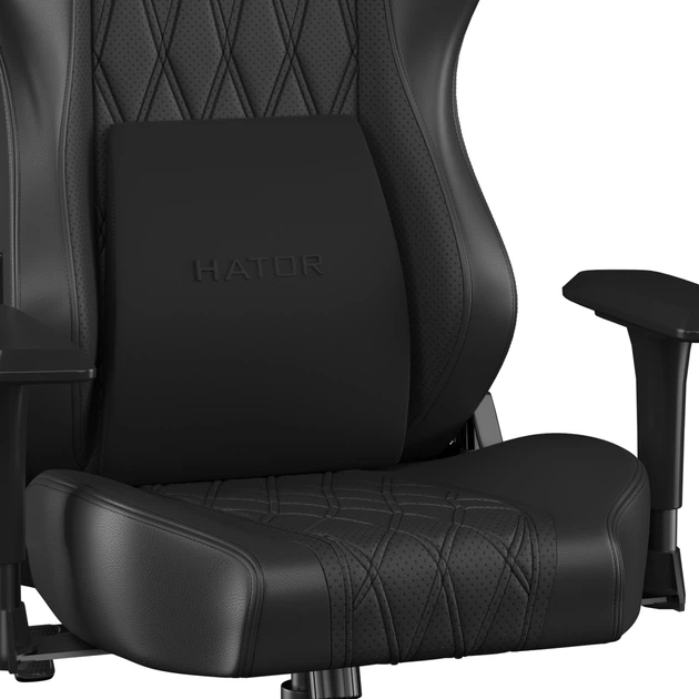 Крісло для геймерів Hator Darkside 3L PU Black (HTC3000L) - зображення 9