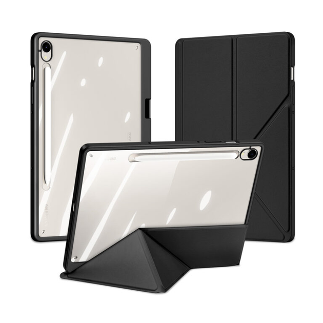 Чехол-книжка DUX DUCIS Magi для планшета Samsung Galaxy Tab S10 Lite / S10 FE / S9 / S9 FE Black - Фото 1 Чехол-книжка DUX DUCIS Magi для планшета Samsung Galaxy Tab S10 Lite / S10 FE / S9 / S9 FE Black - изображение 1