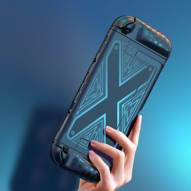 Защитный чехол бампер Dux Ducis Clear Case для Nintendo Switch 2 Black - изображение 3
