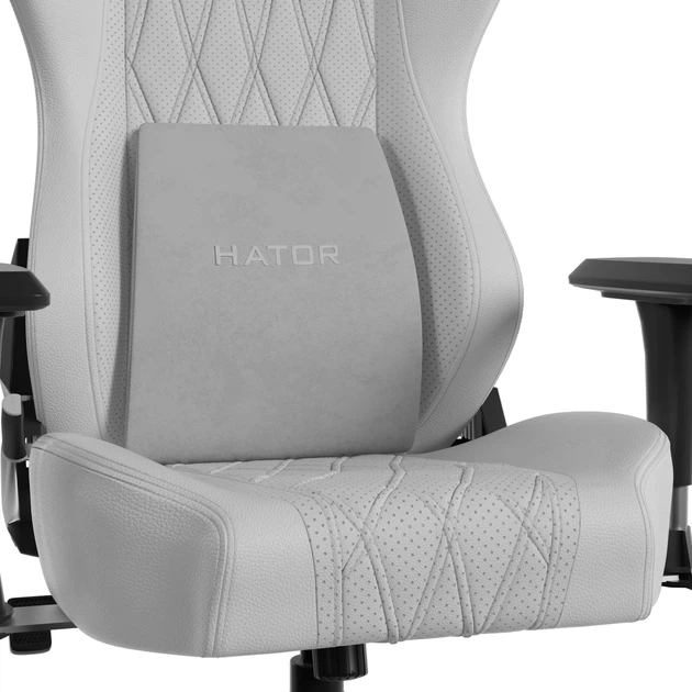 Крісло для геймерів Hator Darkside 3L PU White (HTC3001L) - зображення 9