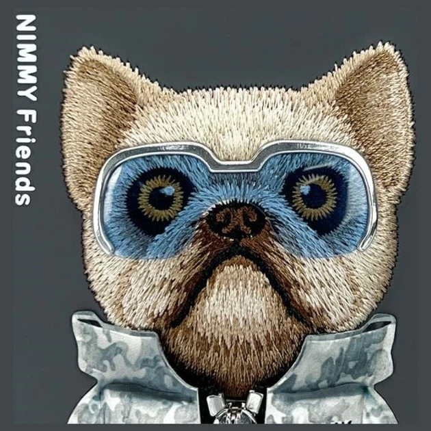 Панель Nimmy Cool&Cute 2.0 Dog для Apple iPhone 16 Black (6971080319396) - зображення 9